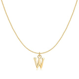 Letter Pendant Necklace