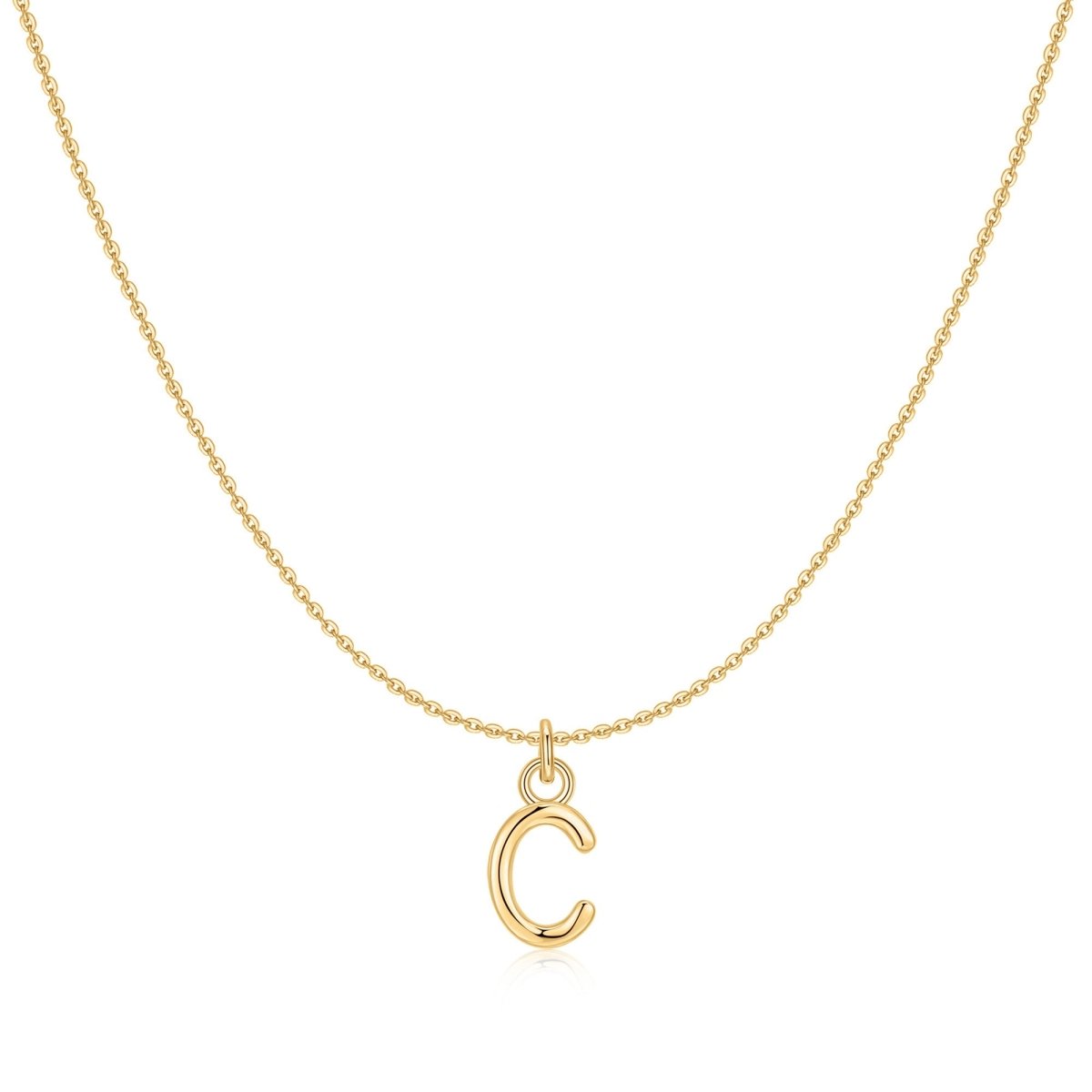 Letter Pendant Necklace