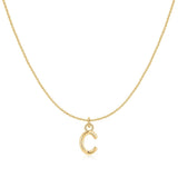 Letter Pendant Necklace