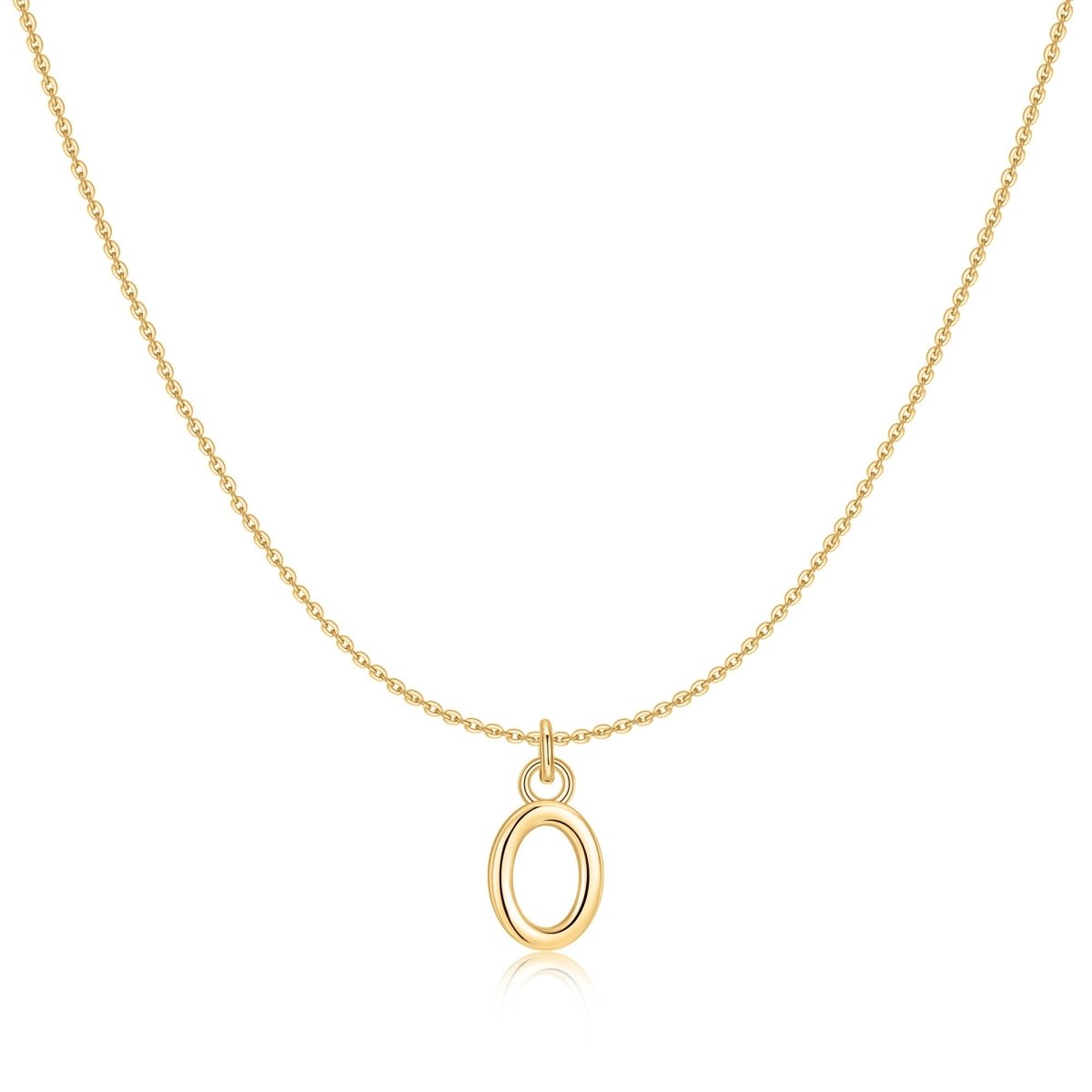 Letter Pendant Necklace
