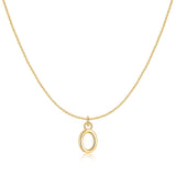Letter Pendant Necklace