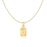 Initial Bar Pendant