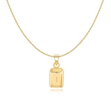 Initial Bar Pendant