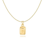 Initial Bar Pendant