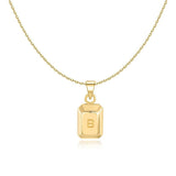 Initial Bar Pendant