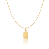 Initial Bar Pendant