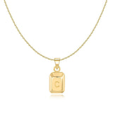 Initial Bar Pendant