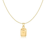 Initial Bar Pendant