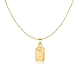 Initial Bar Pendant