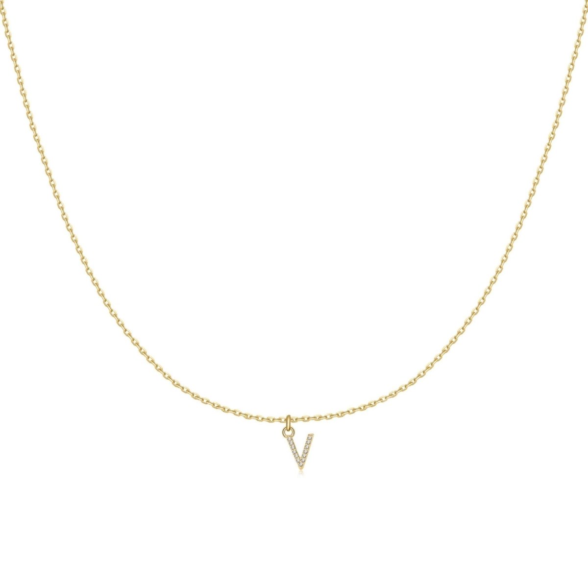 Little Initial Necklace