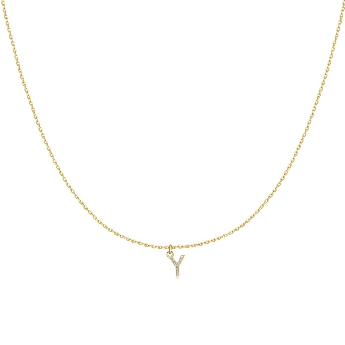 Little Initial Necklace