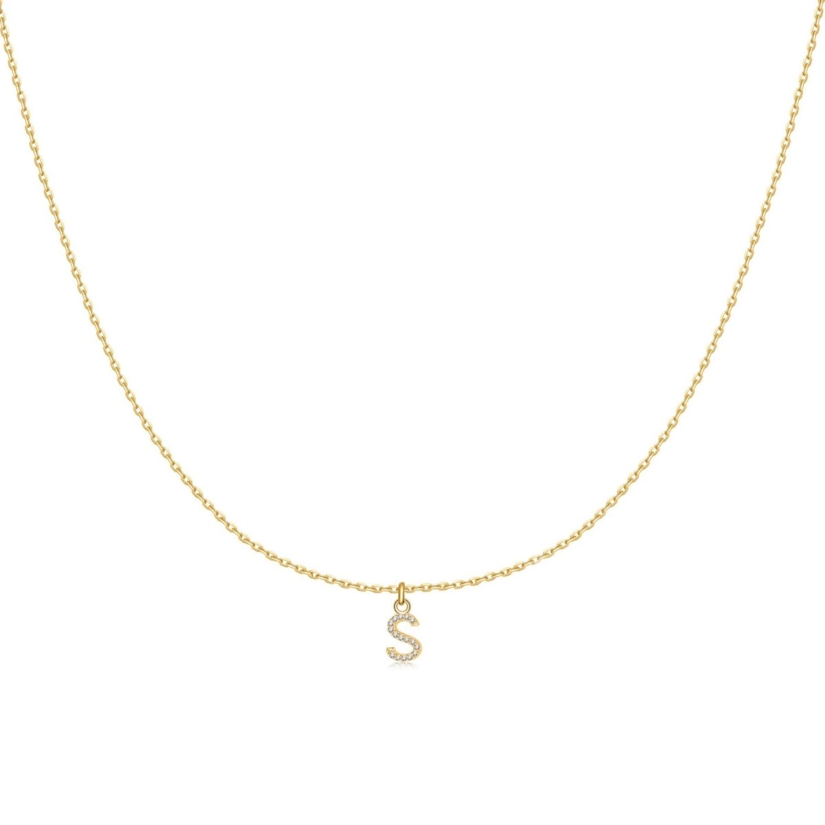 Little Initial Necklace