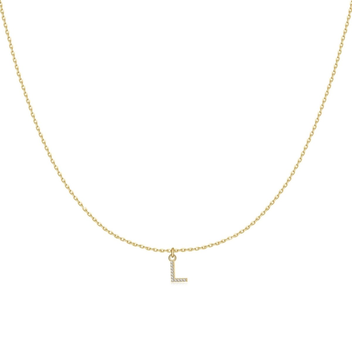 Little Initial Necklace