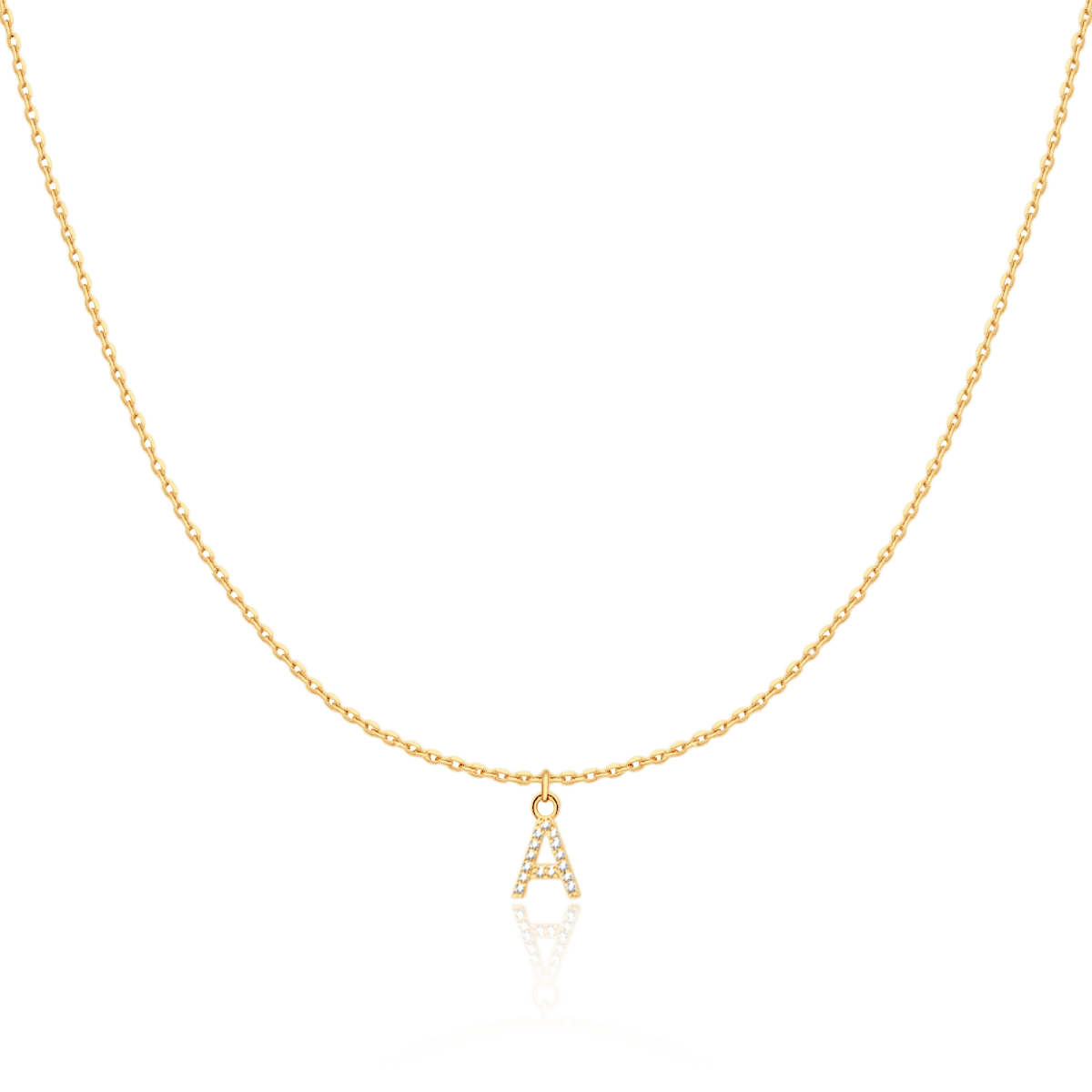 Little Initial Necklace