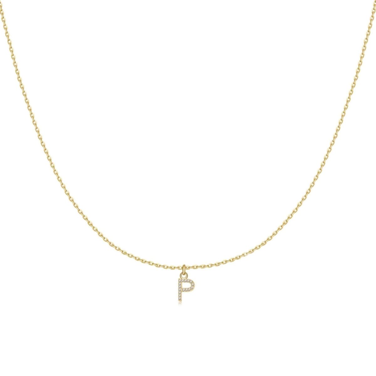 Little Initial Necklace
