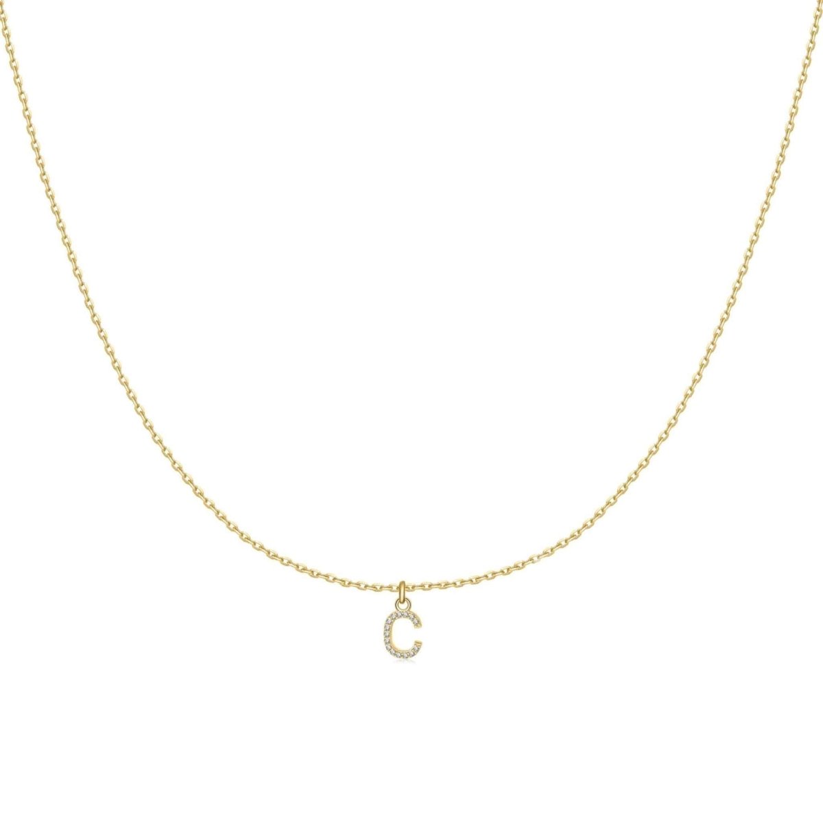 Little Initial Necklace