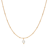 Drop Pearl Necklace
