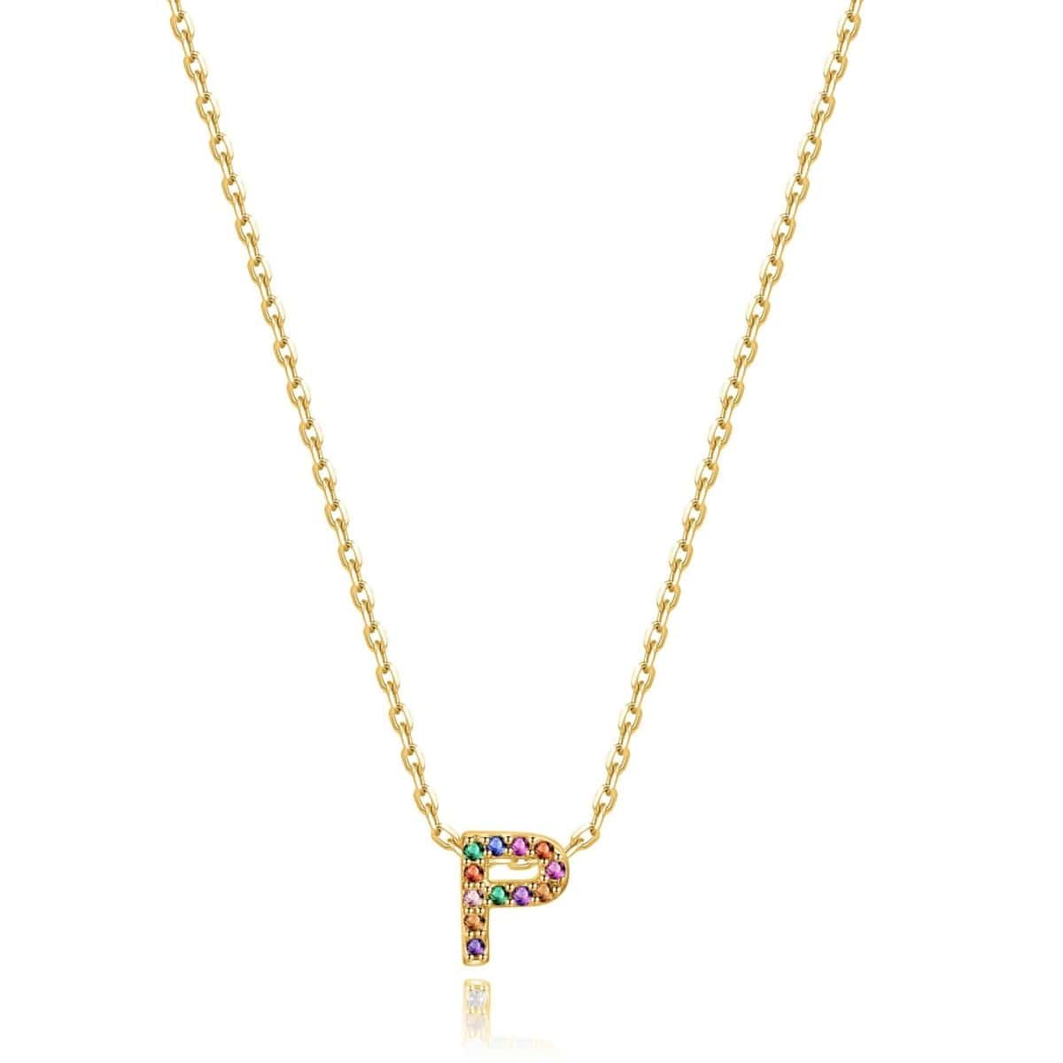 Shiny Initial Necklace