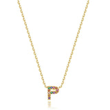 Shiny Initial Necklace