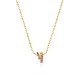 Shiny Initial Necklace