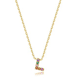 Shiny Initial Necklace