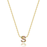 Shiny Initial Necklace