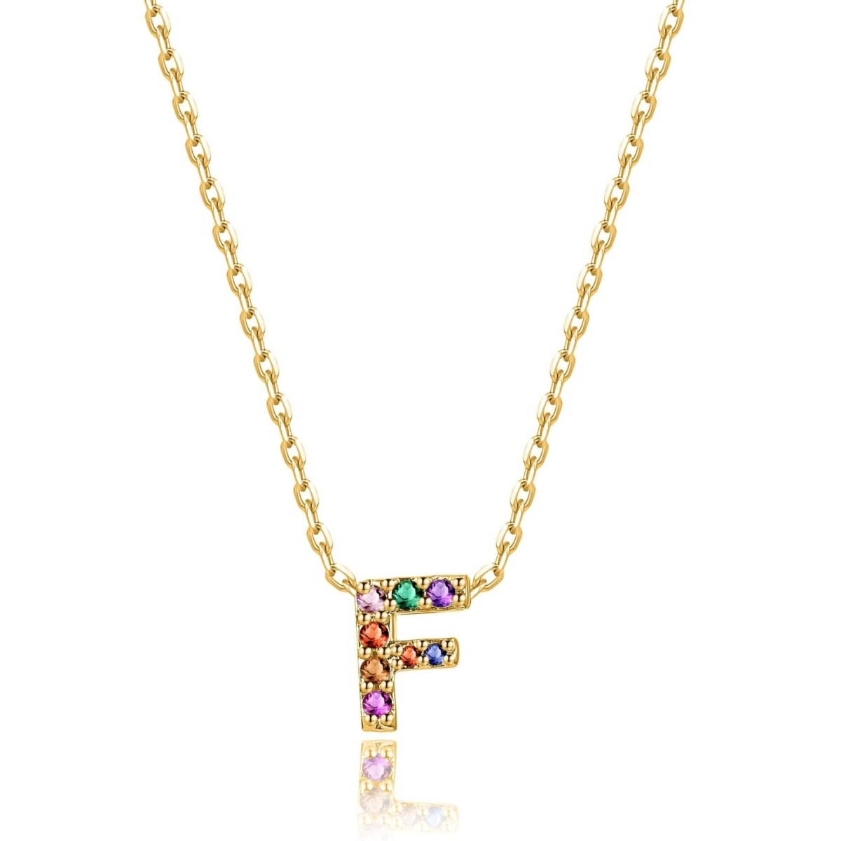 Shiny Initial Necklace