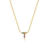 Shiny Initial Necklace