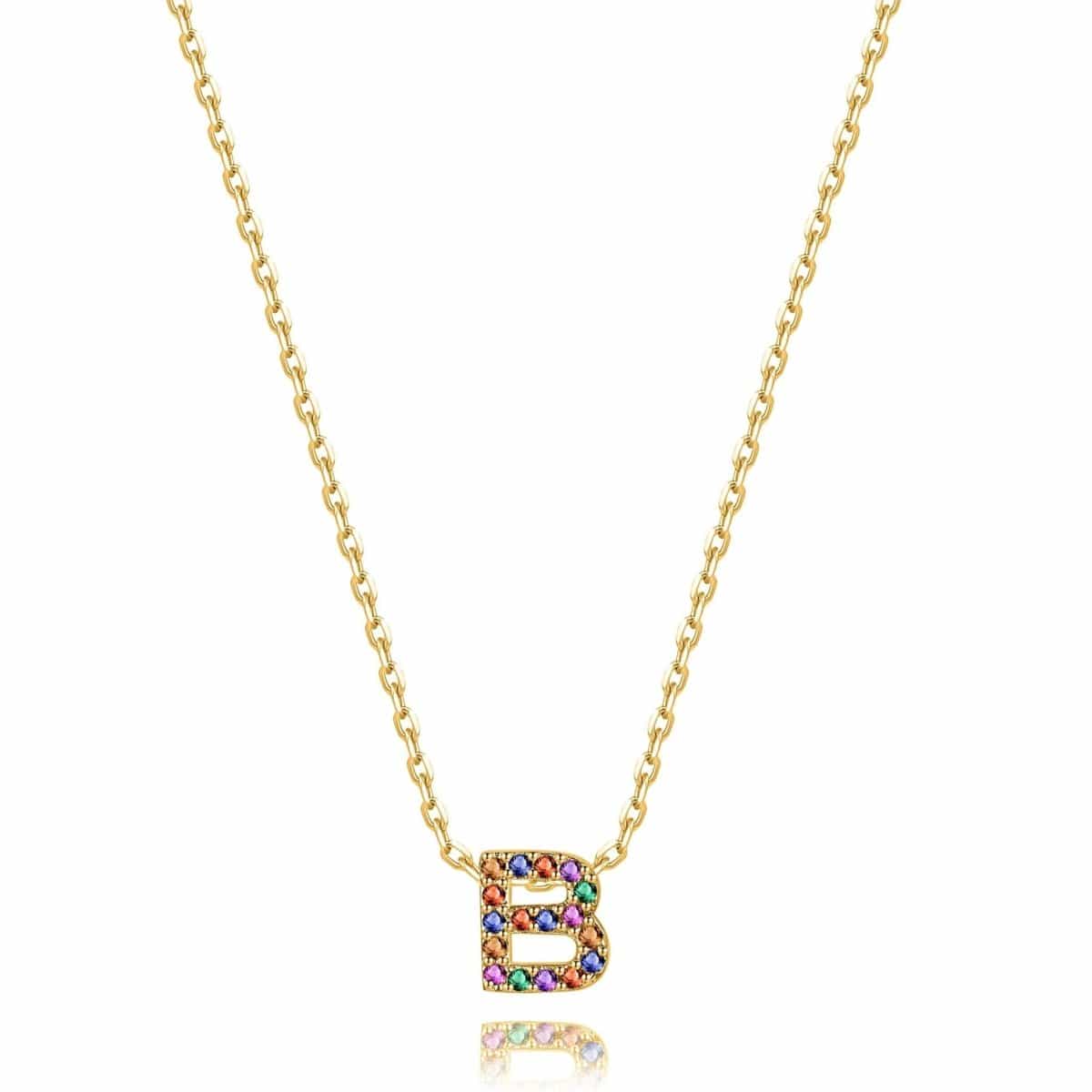 Shiny Initial Necklace