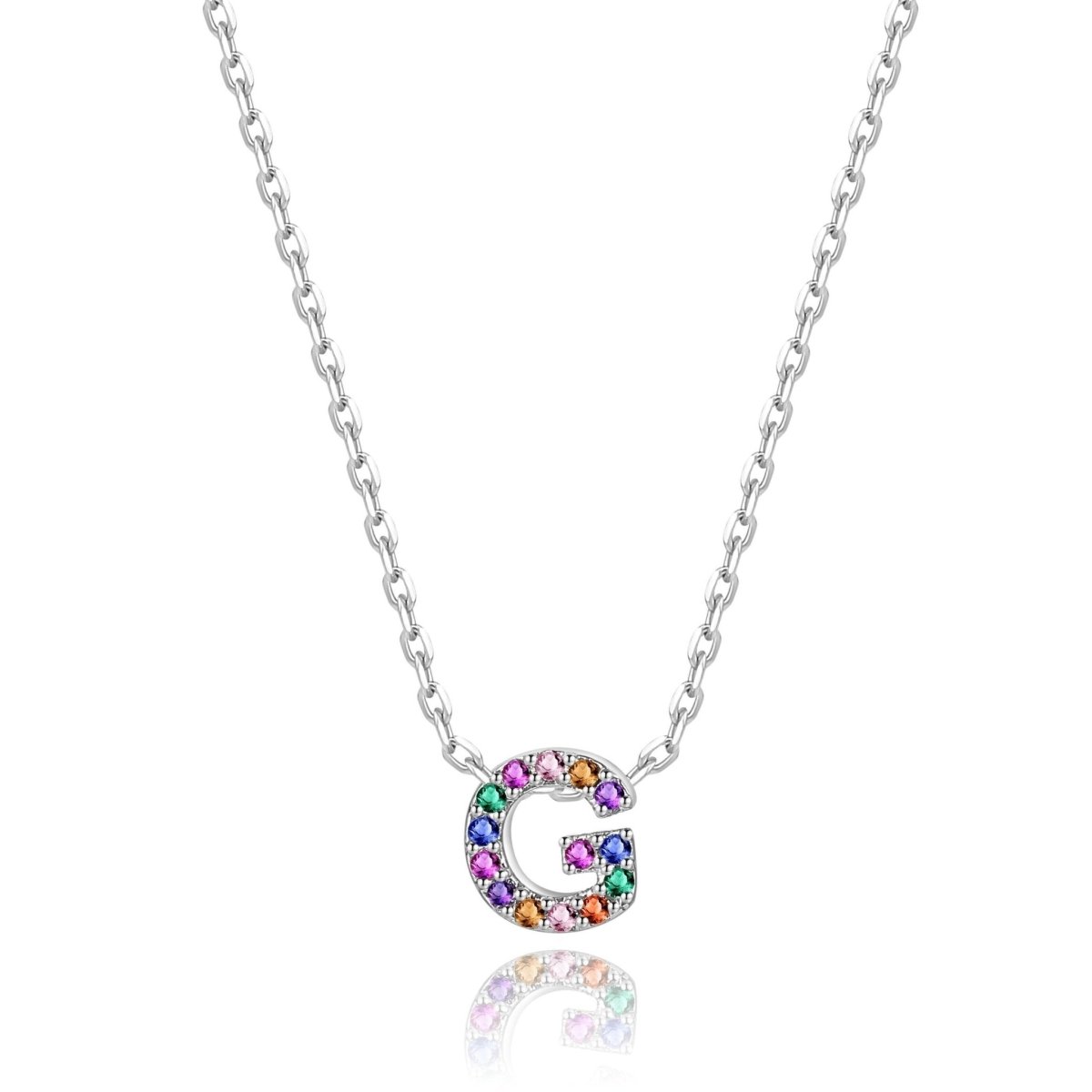 Shiny Initial Necklace