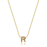 Shiny Initial Necklace