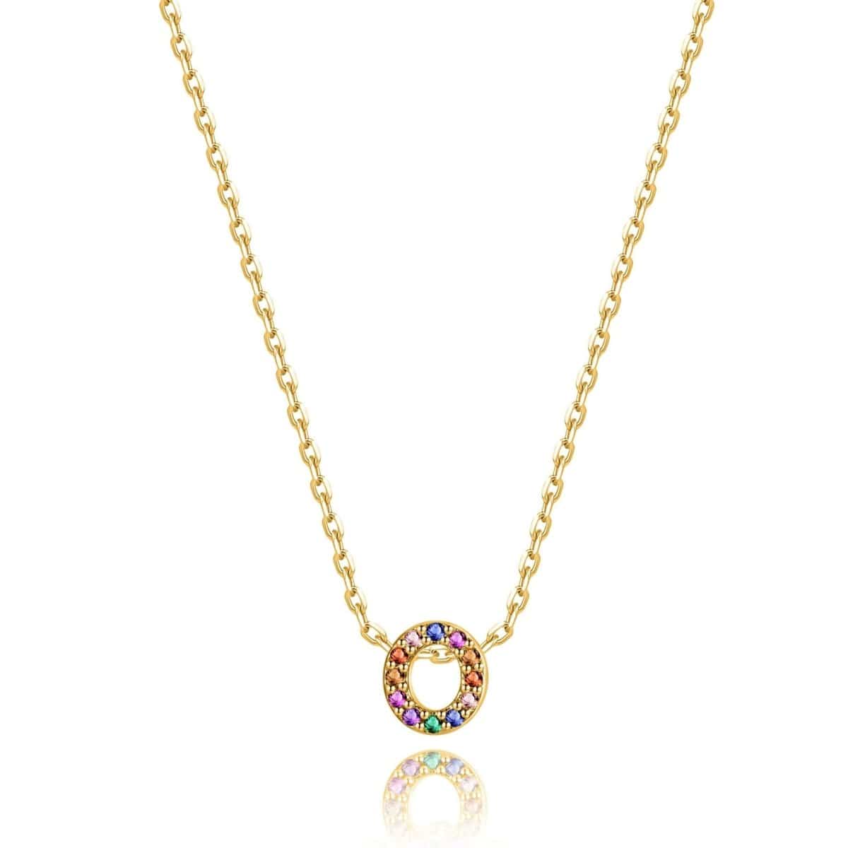 Shiny Initial Necklace