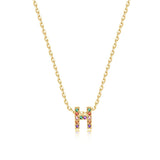 Shiny Initial Necklace