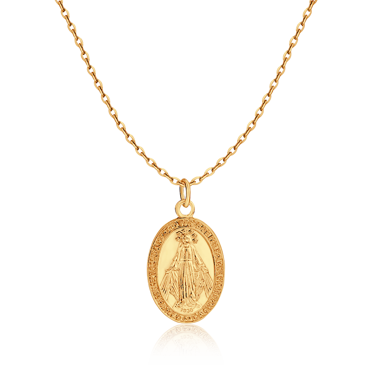 Virgin Mary Necklace