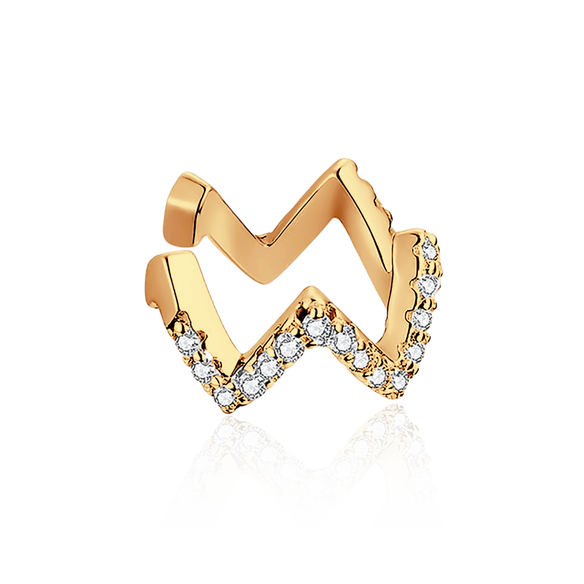 Earring Ear Cuff - Flashy