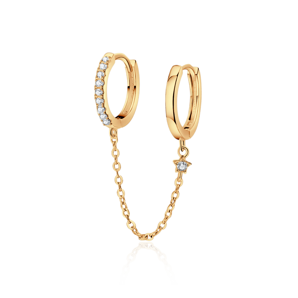 Hoop Chain Earring