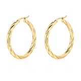 Wire Hoop Earrings