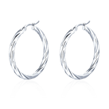 Wire Hoop Earrings