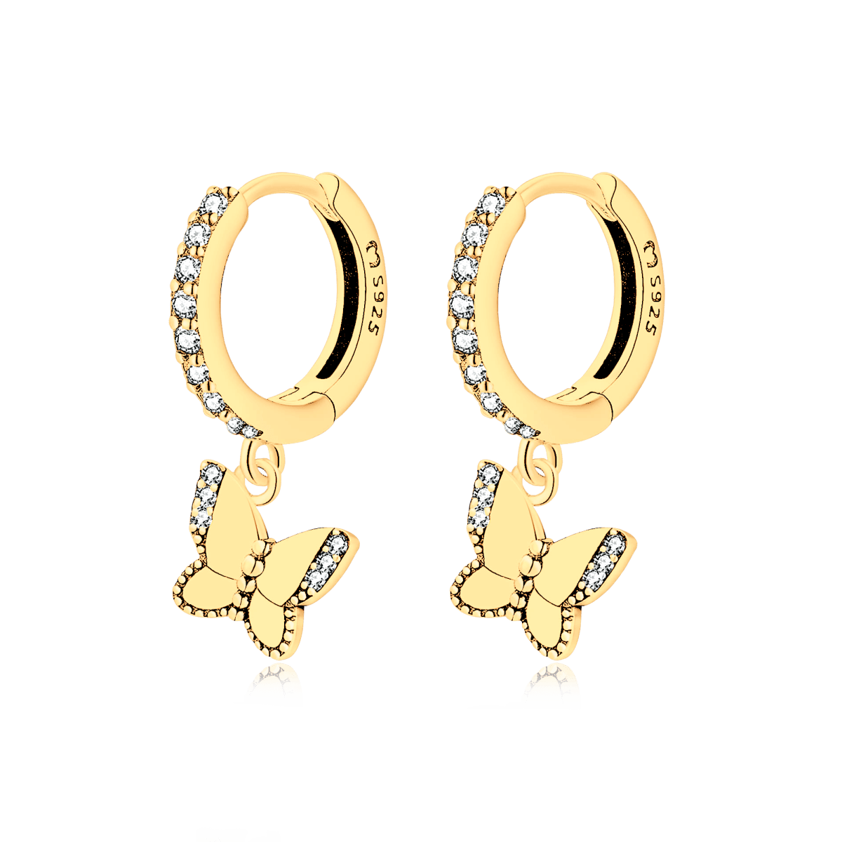 Butterfly Illuminated Earrings