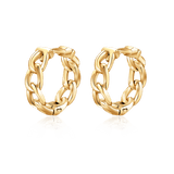 Captured Hoop Earrings