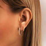 Retro Hoop Earrings