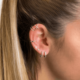 Sparkling Hoop Earrings