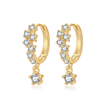 Adamantine Hoop Earrings