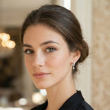 Adamantine Hoop Earrings