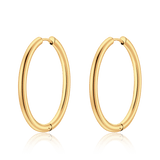 Wide Hoop Earrings