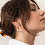 Wide Hoop Earrings