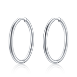 Wide Hoop Earrings