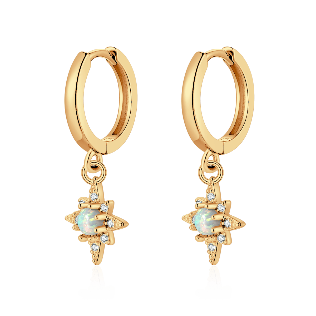 Celestial Hoop Earrings