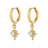 Celestial Hoop Earrings
