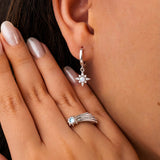 Celestial Hoop Earrings